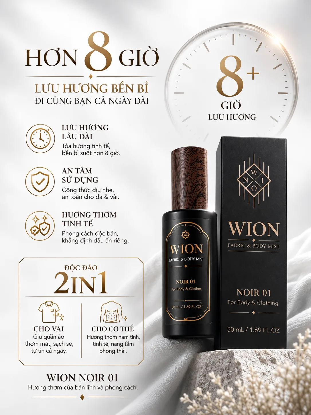 WION NOIR 01 | Perfume 2in1 50ml — 2